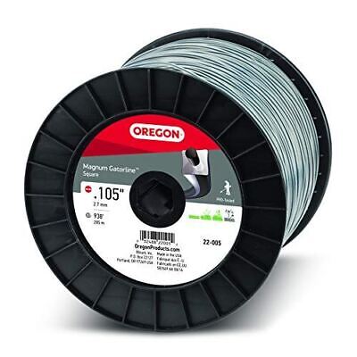 OREGON PART # 22-005 OREGON MAGNUM GATORLINE SQUARE TRIMMER LINE; .105" BY 938'