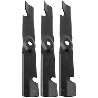 GENUINE OEM EXMARK PART # 109-6463-S; HI-LIFT NOTCHED BLADE (3 PACK)