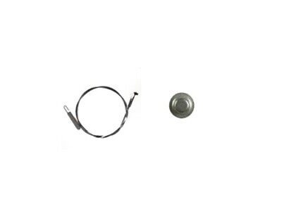GENUINE OEM TORO # 133-1998 BRAKE CABLE & # 3290-337 PUSH NUT; TIMEMASTER
