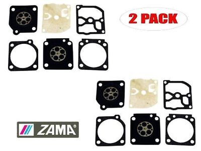 GENUINE OEM ZAMA PART # GND-39; CARBURETOR REBUILD KIT 2 PACK