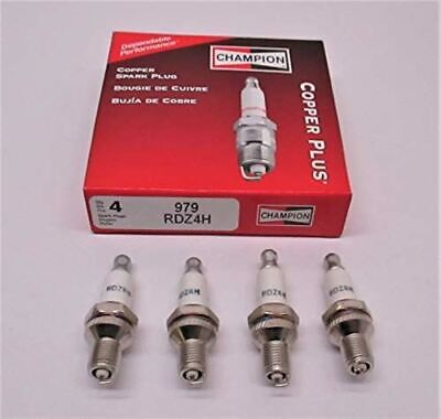 GENUINE OEM CHAMPION PART # RDZ4H; SPARK PLUG 4 PACK