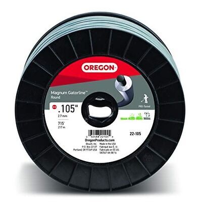 NEW OREGON PART NUMBER 22-105 MAGNUM GATORLINE ROUND TRIMMER LINE, .105" X 685'