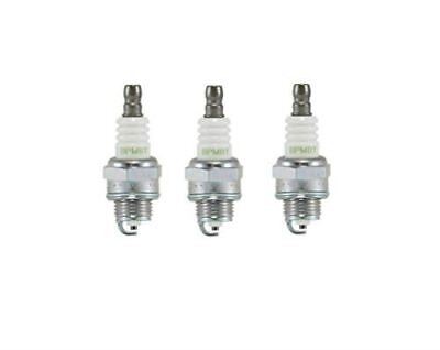 GENUINE OEM NGK PART # BPM8Y; SPARK PLUG 3 PACK