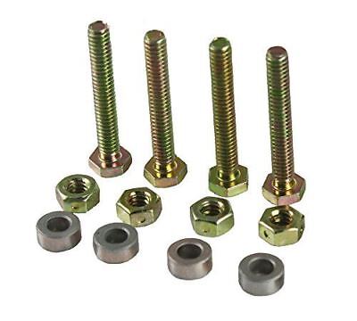 4 PACK ROTARY PART # 8938 SHEAR PIN WITH SPACERS & NUTS REPLACES AMF/NOMA 301172