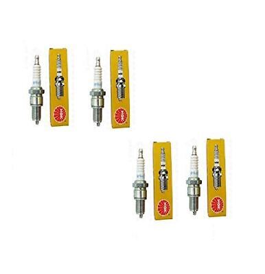 GENUINE OEM NGK PART # BPR4ES; SPARK PLUG 4 PACK