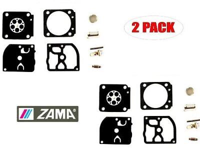 GENUINE OEM ZAMA PART # RB-57; CARBURETOR REBUILD KIT 2 PACK