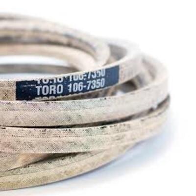 GENUINE OEM TORO PART # 106-7350 DECK BELT FOR 72" Z MASTER SIDE DISCHARGE MOWER