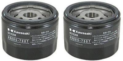 GENUINE OEM KAWASAKI 49065-0721 OIL FILTER; REPLACES 49065-7007 PACK OF 2