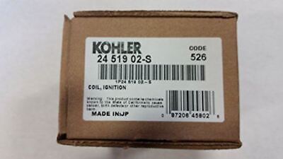 GENUINE OEM KOHLER PART # 24 519 02-S; IGNITION COIL